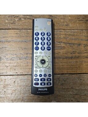 PHILIPS SRU3004/27 Universal Remote Control Unit For VCR TV DVD AND CABLE